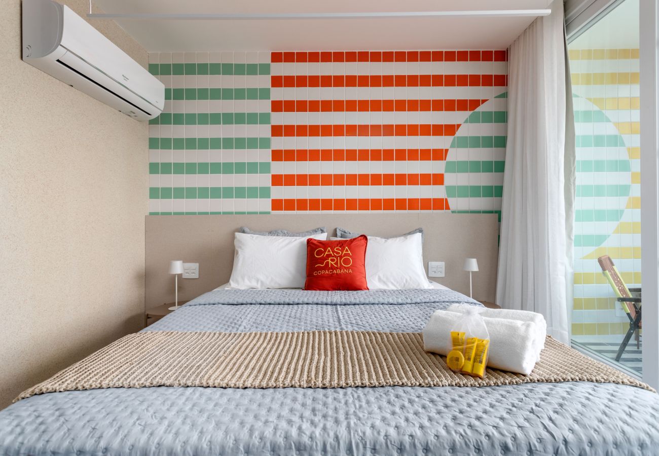 Apartment in Rio de Janeiro - Vista para o Mar e Varanda com Banheira | Q11