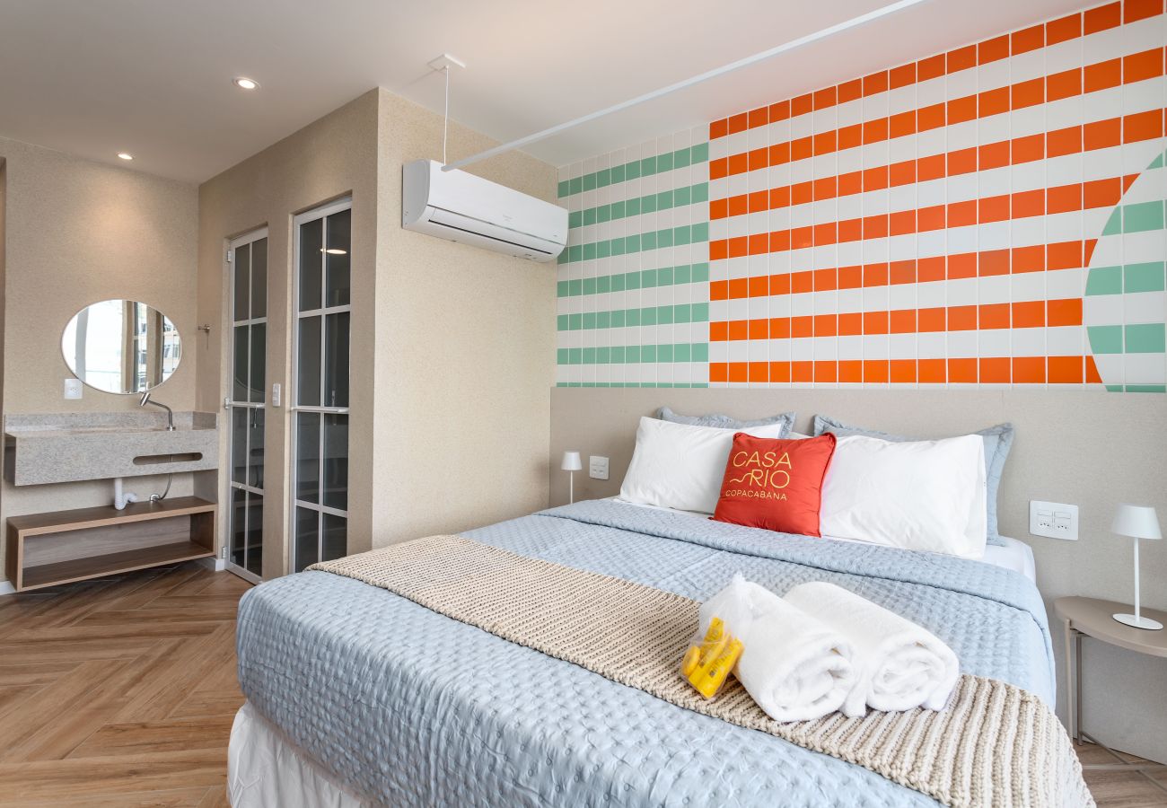 Apartment in Rio de Janeiro - Vista para o Mar e Varanda com Banheira | Q11