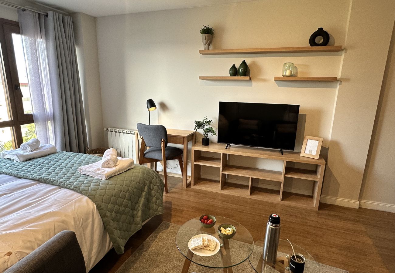 Studio in San Carlos de Bariloche - Grinly with lake view and parking in Bariloche 