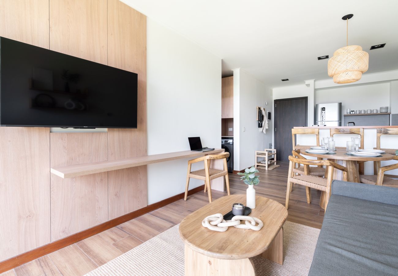 Apartment in San Carlos de Bariloche - Cozy Melipal Retreat | Garden, BBQ & Pool  